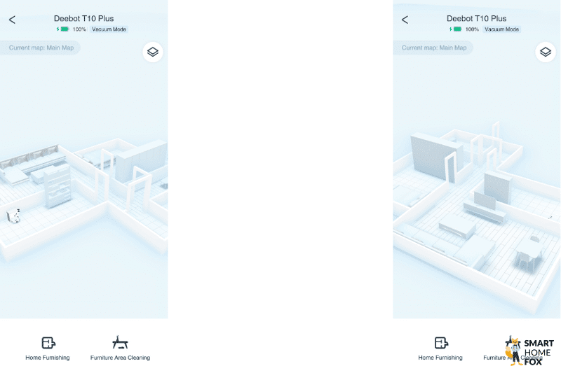 application ecovacs home carte 3d